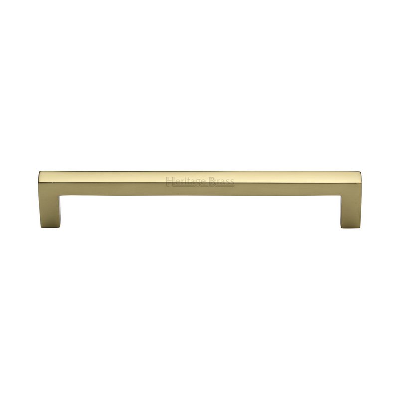 Square Metro Cabinet Pull Handle - C0339 160-PB