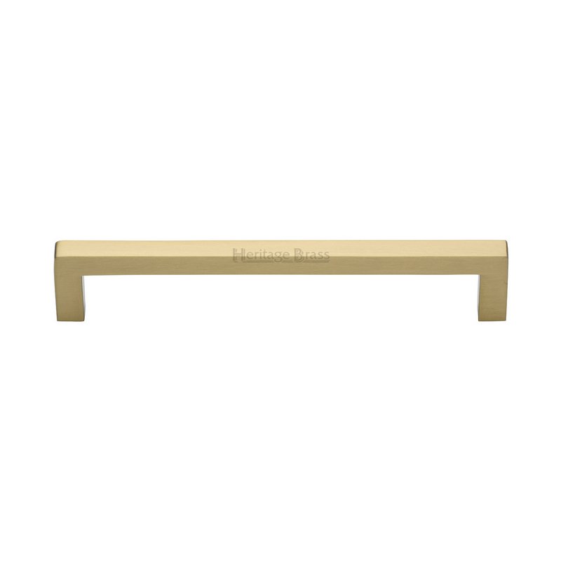 Square Metro Cabinet Pull Handle - C0339 160-SB