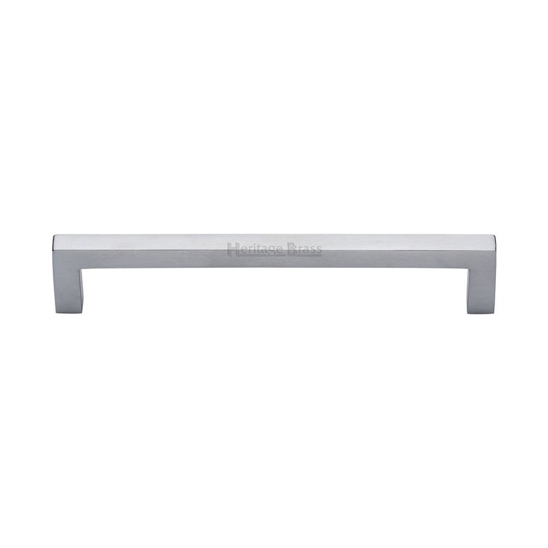 Square Metro Cabinet Pull Handle - C0339 160-SC