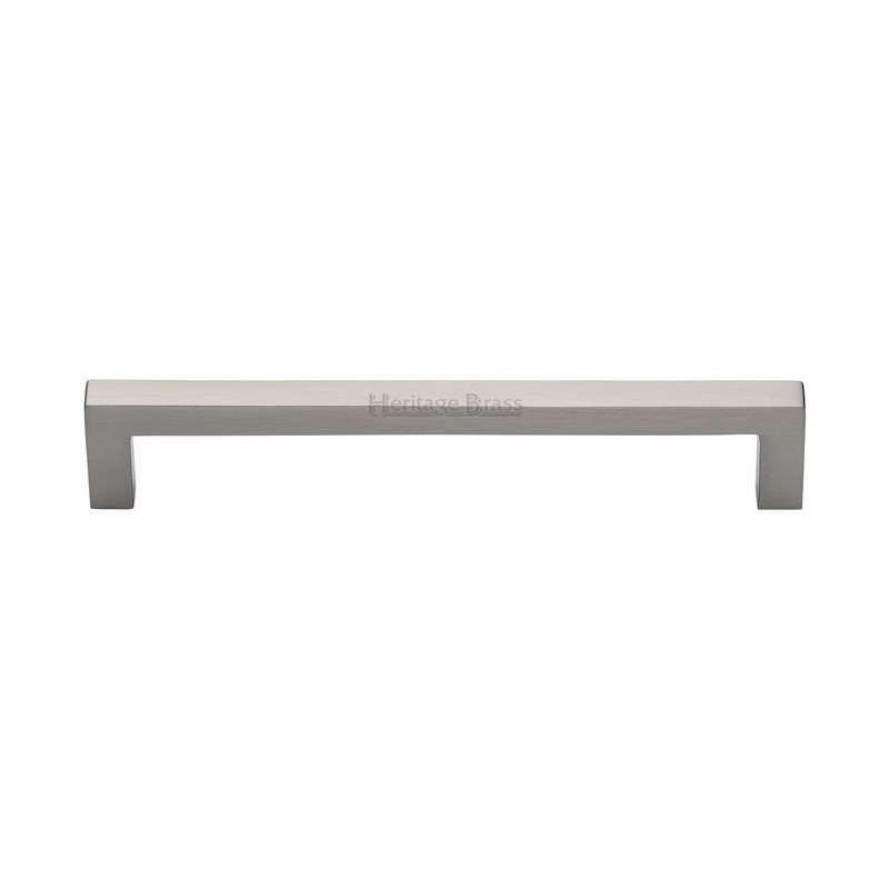 Square Metro Cabinet Pull Handle - C0339 160-SN