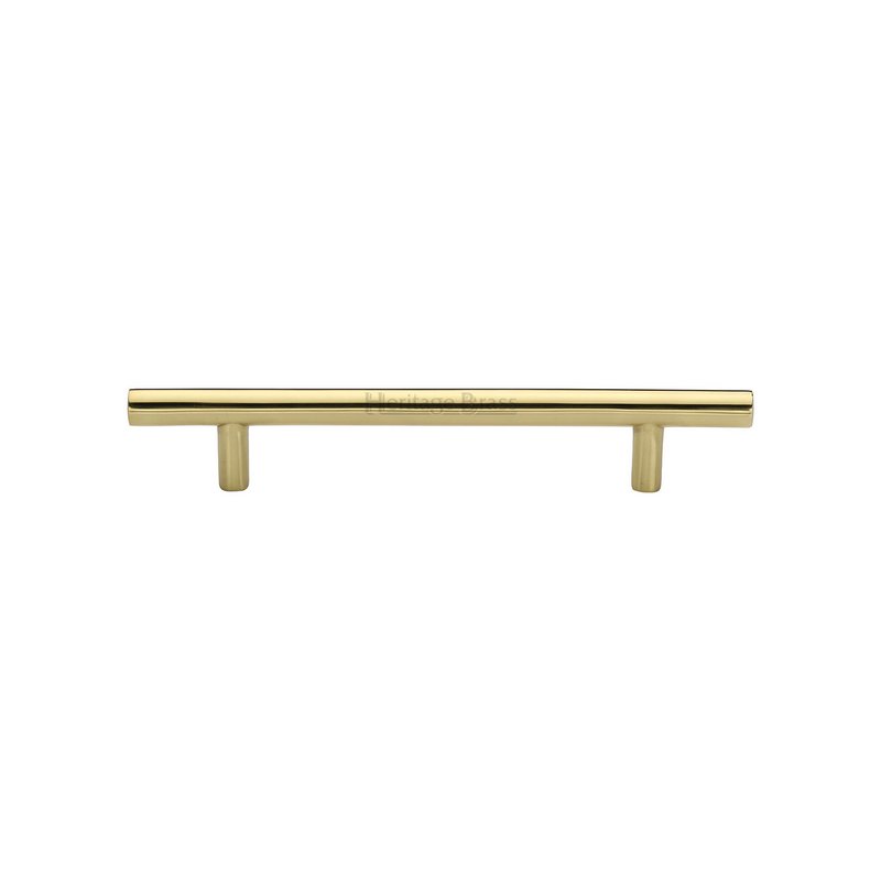 T-Bar Cabinet Pull Handle - C0361 128-PB