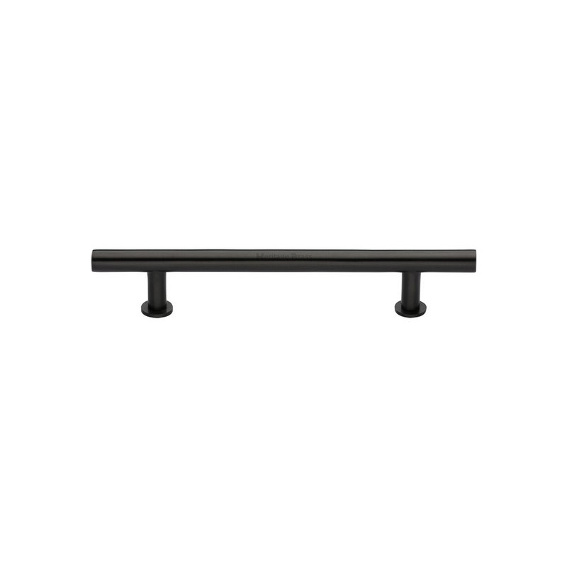 T-Bar Cabinet Pull Handle with Rose - C0362 101-MB