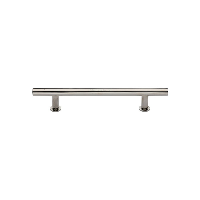 T-Bar Cabinet Pull Handle with Rose - C0362 101-PNF