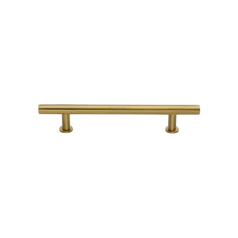 T-Bar Cabinet Pull Handle with Rose - C0362 101-SB