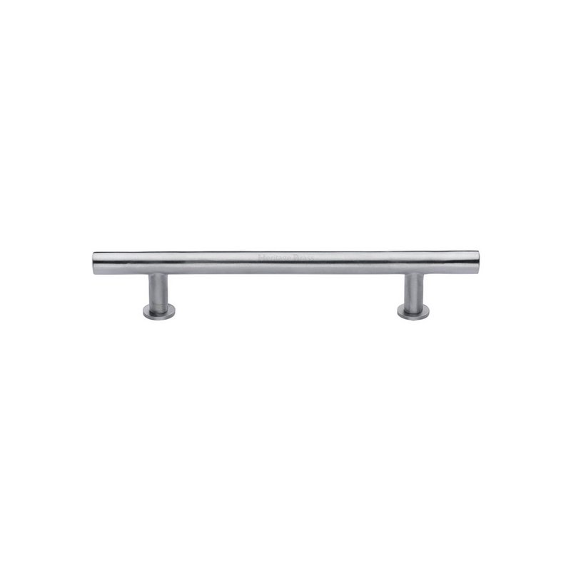 T-Bar Cabinet Pull Handle with Rose - C0362 101-SC