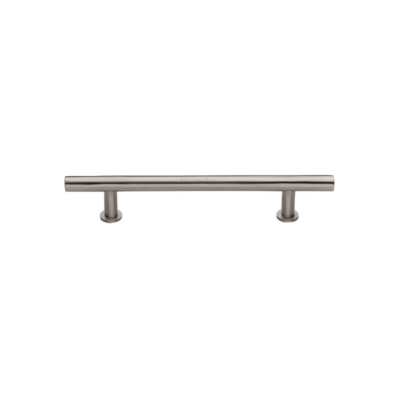 T-Bar Cabinet Pull Handle with Rose - C0362 101-SN