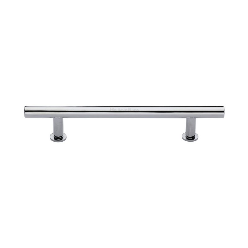 T-Bar Cabinet Pull Handle with Rose - C0362 160-PC