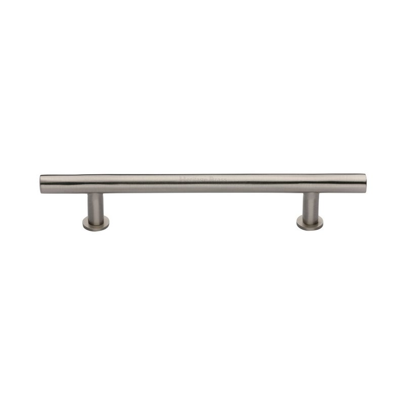 T-Bar Cabinet Pull Handle with Rose - C0362 160-SN