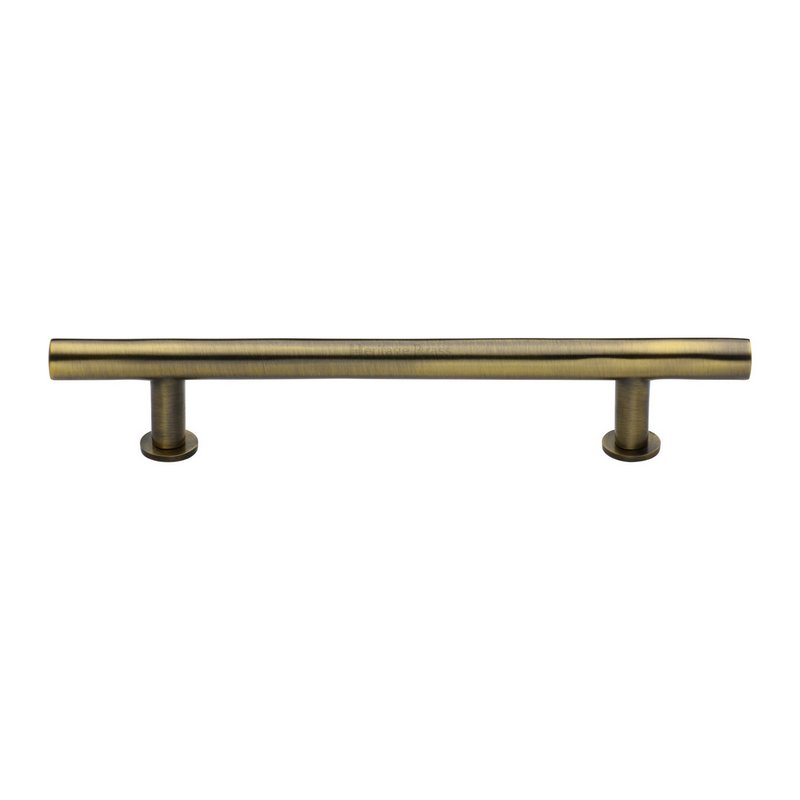T-Bar Cabinet Pull Handle with Rose - C0362 203-AT