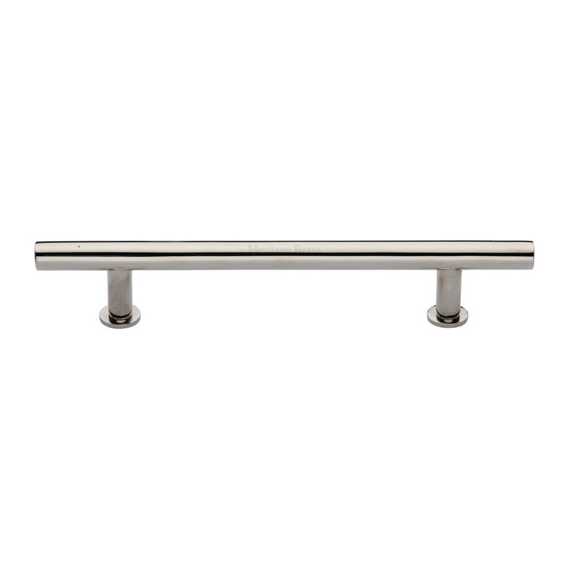 T-Bar Cabinet Pull Handle with Rose - C0362 203-PNF