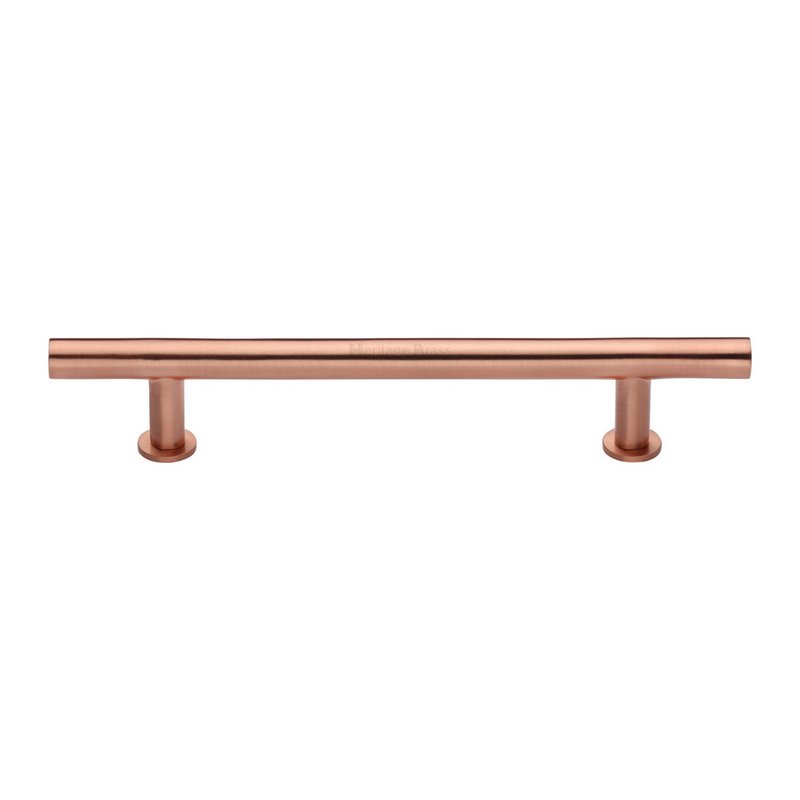 T-Bar Cabinet Pull Handle with Rose - C0362 203-SRG