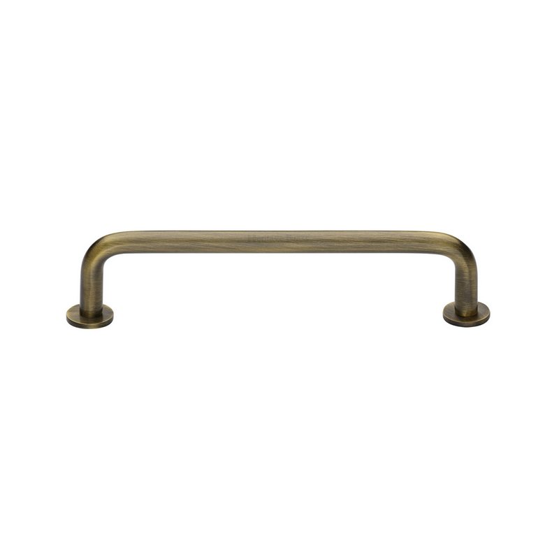 Wire Cabinet Pull Handle with Rose - C2156 128-AT