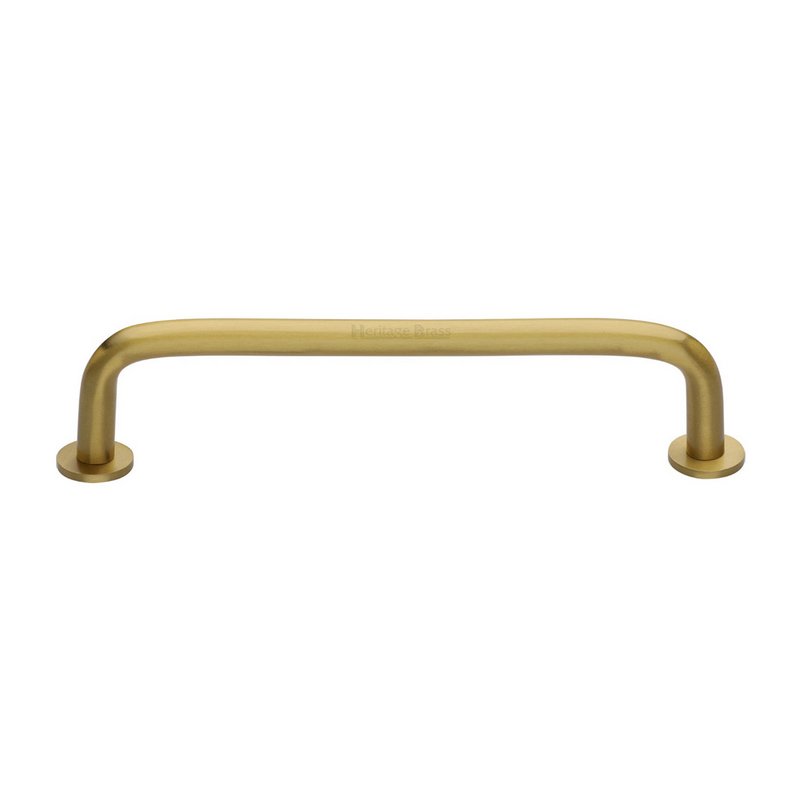 Wire Cabinet Pull Handle with Rose - C2156 160-SB