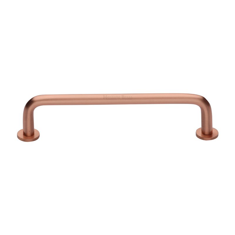 Wire Cabinet Pull Handle with Rose - C2156 160-SRG