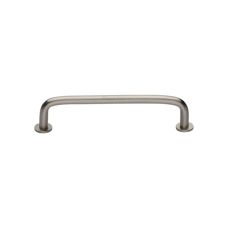 Wire Cabinet Pull Handle with Rose - C2156 96-SN