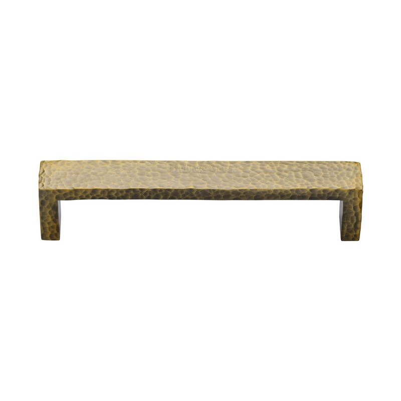 Hammered Wide Metro Cabinet Pull Handle - C4525 160-AT