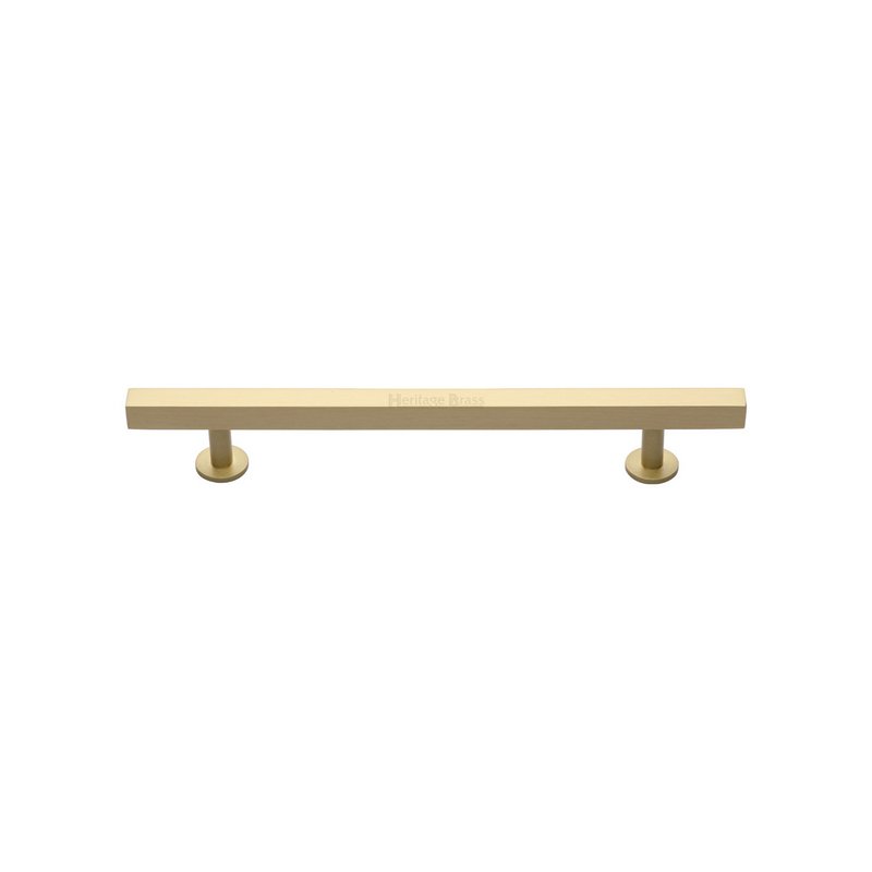 Offset Square Cabinet Pull - C4760 128-SB