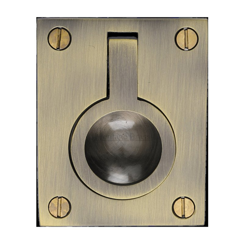 Flush Ring Cabinet Pull - C6337 50-AT