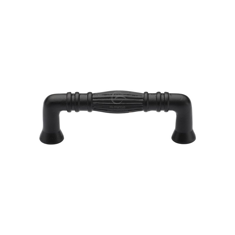 Matt Black Iron Tuscany Cabinet Pull Handle - FB340 96
