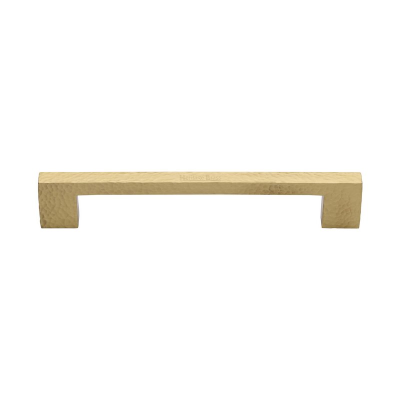 Metro Cabinet Pull Hammered Design - HAM0337 160-SB