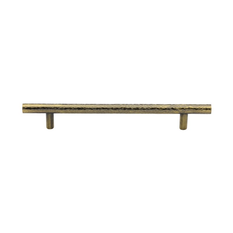 T-Bar Cabinet Pull Hammered Design - HAM0361 160-AT