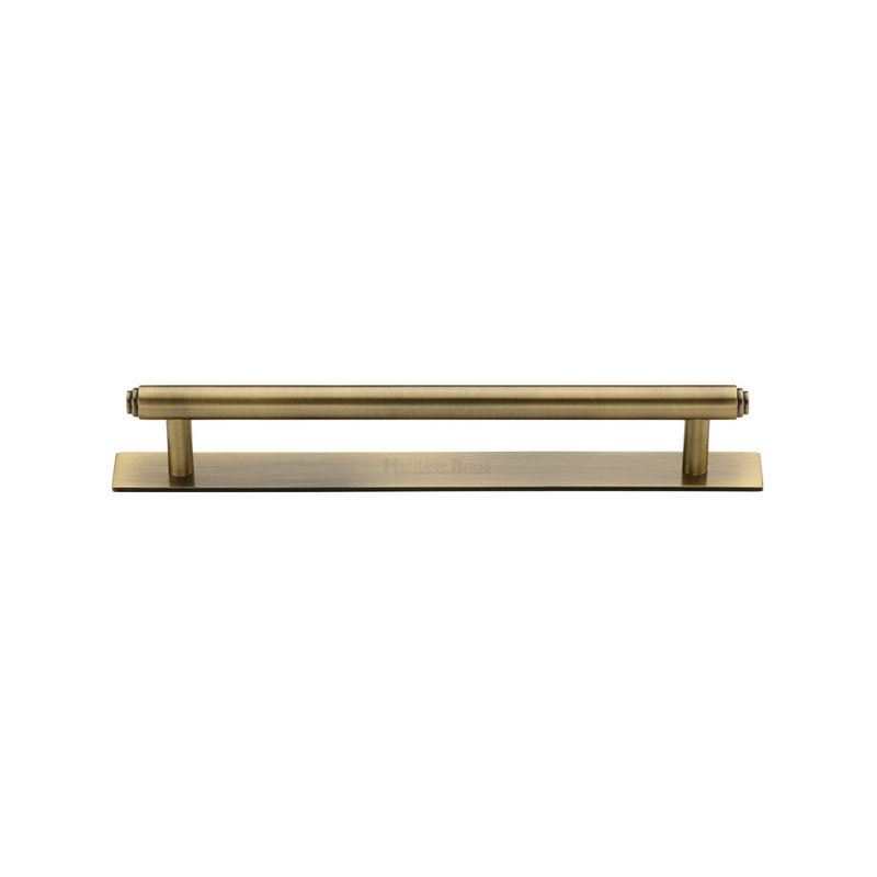 Step Cabinet Pull Handle with Plate - PL4410 128-AT
