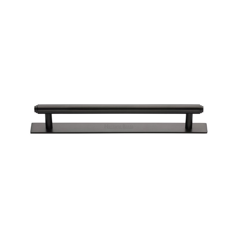 Step Cabinet Pull Handle with Plate - PL4410 128-MB