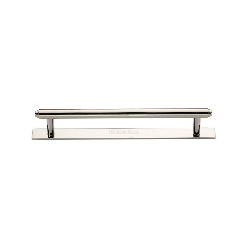 Step Cabinet Pull Handle with Plate - PL4410 128-PNF