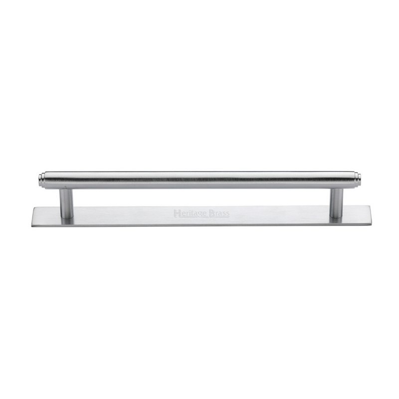 Step Cabinet Pull Handle with Plate - PL4410 160-SC