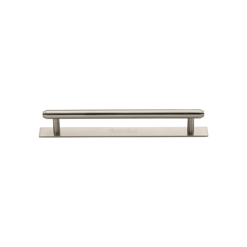 Step Cabinet Pull Handle with Plate - PL4410 96-SN