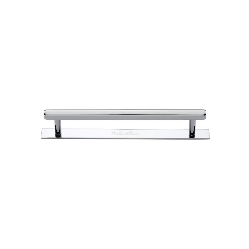 Hexagonal Cabinet Pull Handle with Plate - PL4422 96-PC