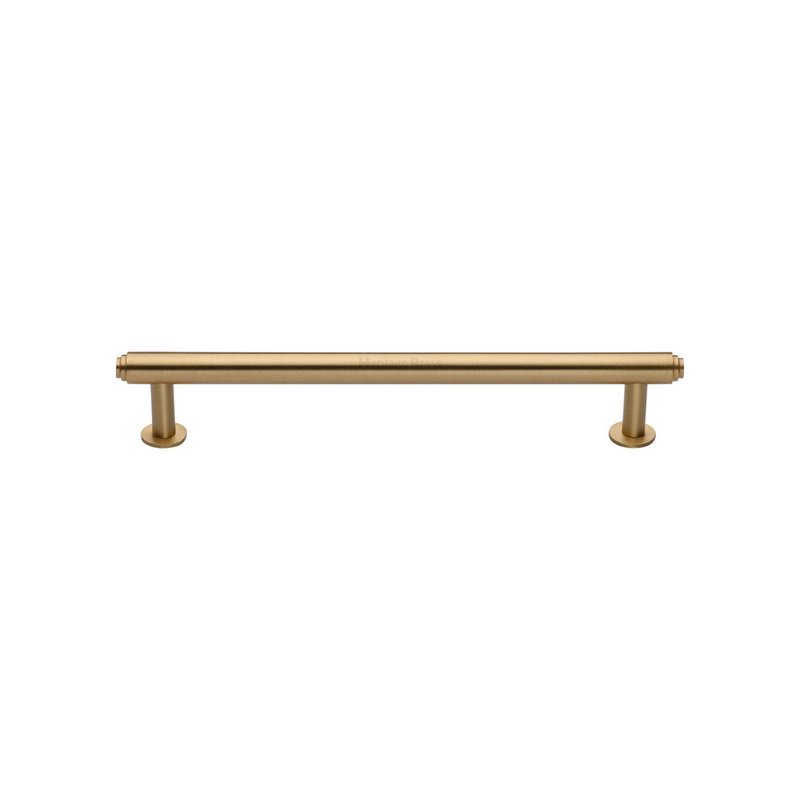 Step Cabinet Pull Handle with Rose - V4411 128-SB