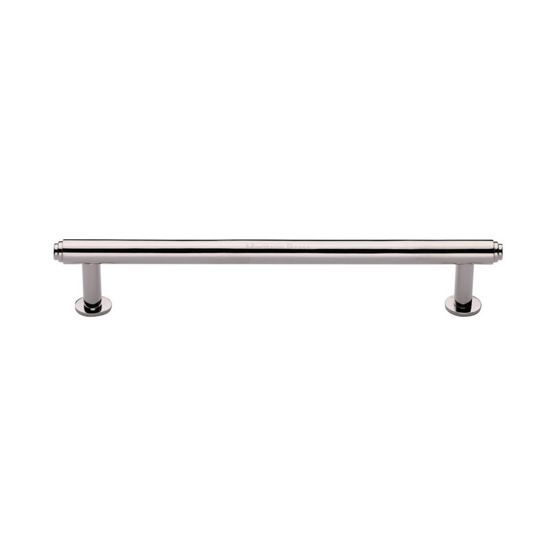 Step Cabinet Pull Handle with Rose - V4411 160-PNF