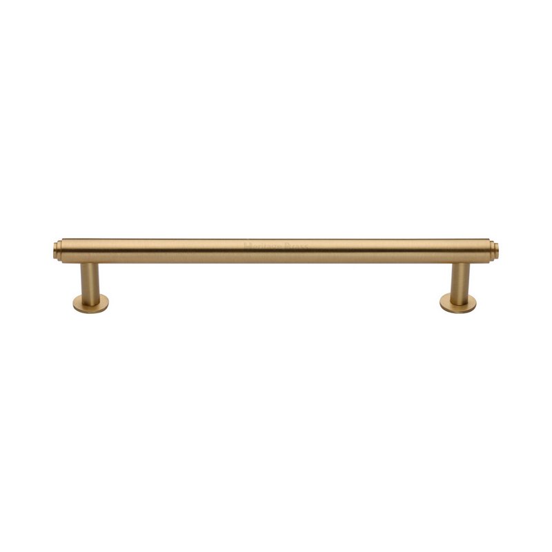 Step Cabinet Pull Handle with Rose - V4411 160-SB