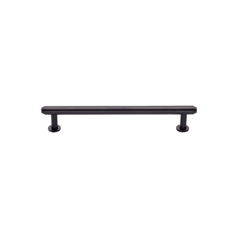 Step Cabinet Pull Handle with Rose - V4411 96-MB