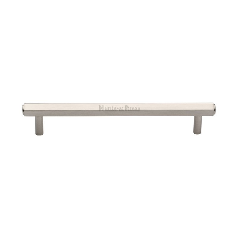 Hexagon Profile Cabinet Pull Handle - V4422 160-SN