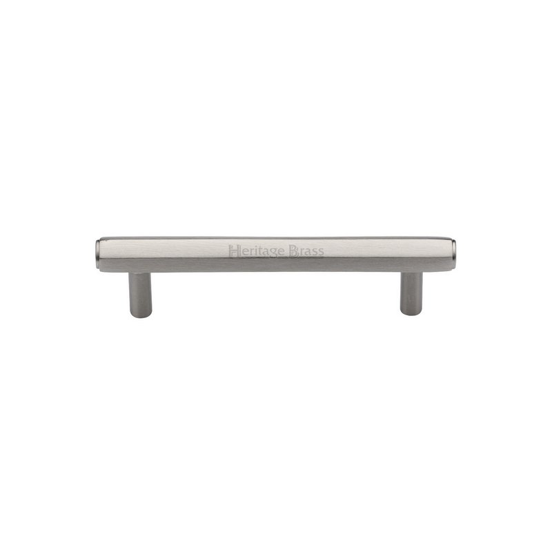 Hexagon Profile Cabinet Pull Handle - V4422 96-SN