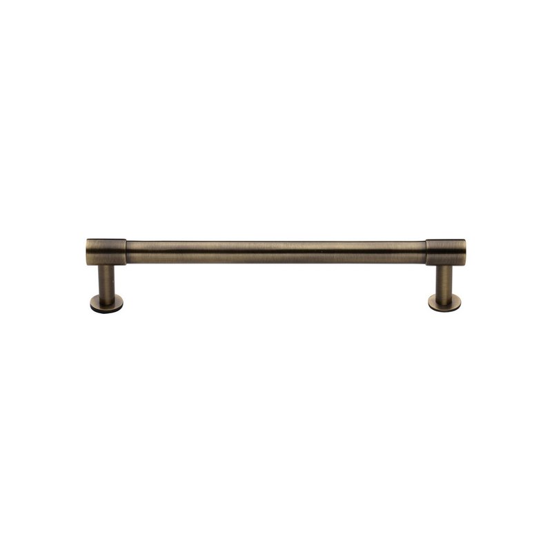 Phoenix Cabinet Pull Handle with Rose - V4435 128-AT