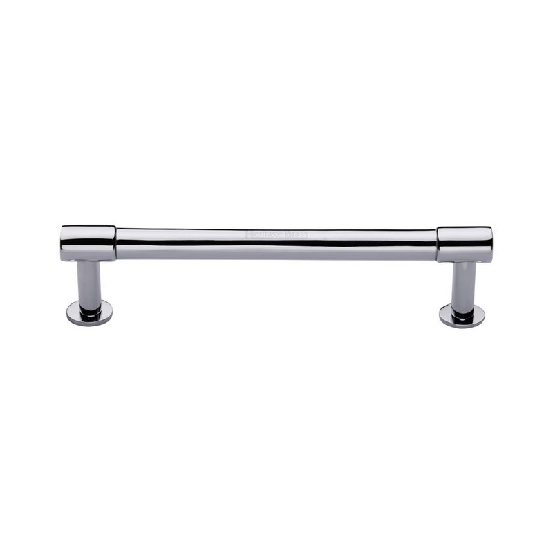 Phoenix Cabinet Pull Handle with Rose - V4435 160-PC
