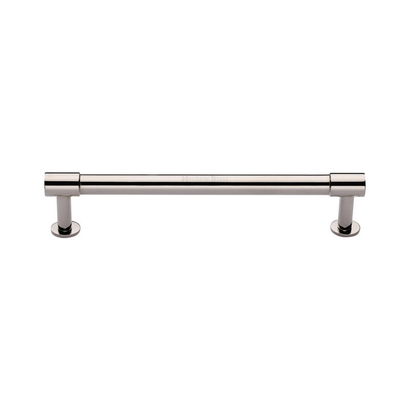 Phoenix Cabinet Pull Handle with Rose - V4435 160-PNF
