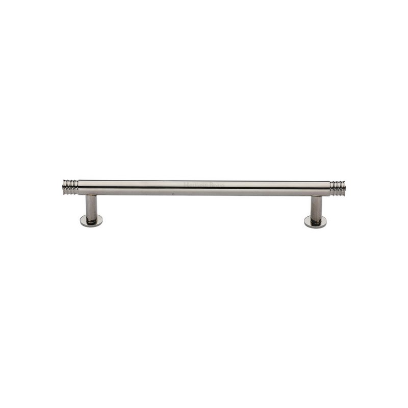Contour Cabinet Pull Handle with Rose - V4447 128-PNF