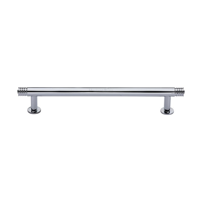 Contour Cabinet Pull Handle with Rose - V4447 160-PC