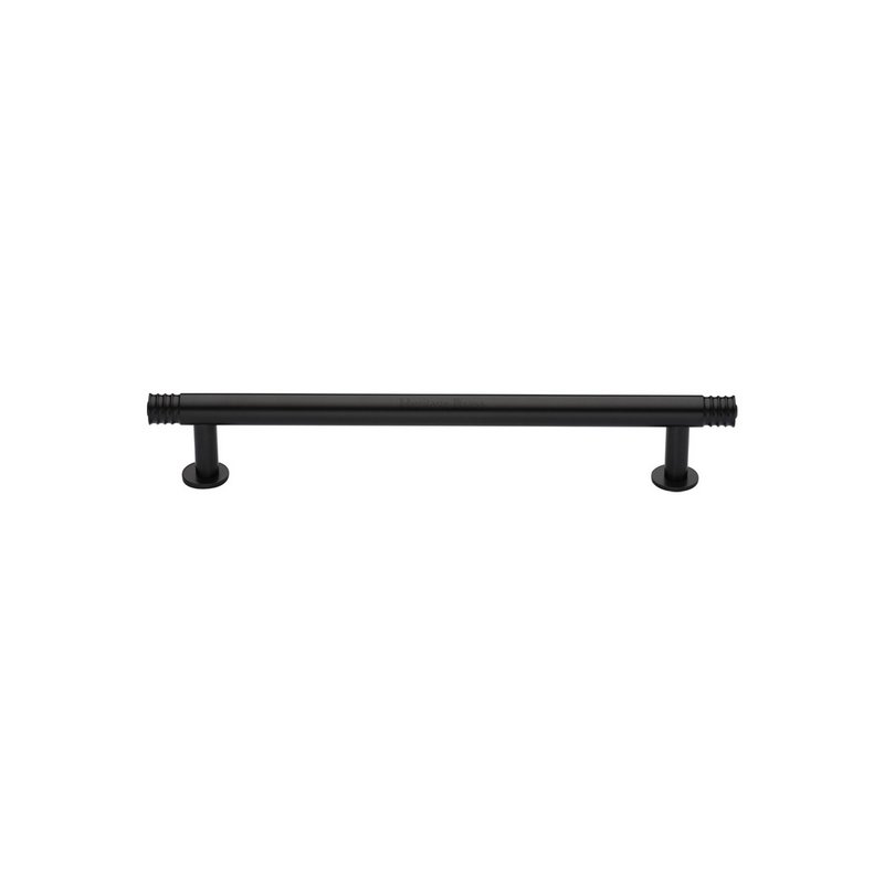 Contour Cabinet Pull Handle with Rose - V4447 96-MB