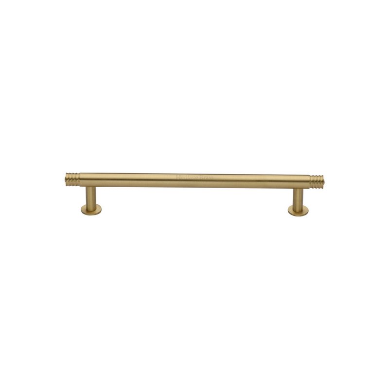 Contour Cabinet Pull Handle with Rose - V4447 96-SB