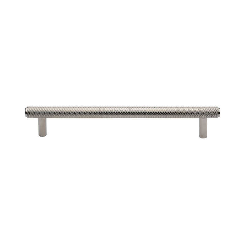 Knurled Cabinet Pull Handle - V4458 160-PNF