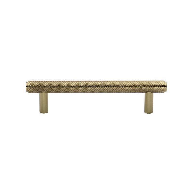 Knurled Cabinet Pull Handle - V4458 96-PB