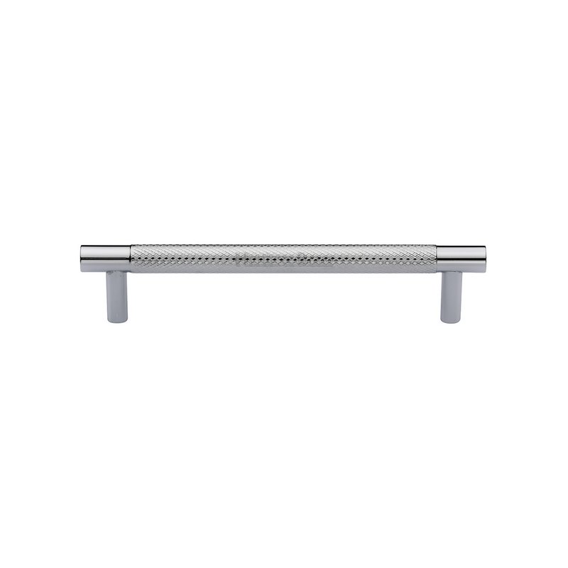 Partial Knurled Cabinet Pull Handle - V4461 128-PC
