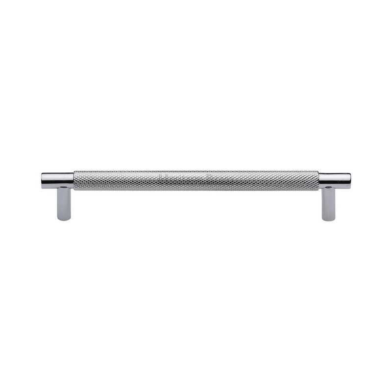 Partial Knurled Cabinet Pull Handle - V4461 160-PC