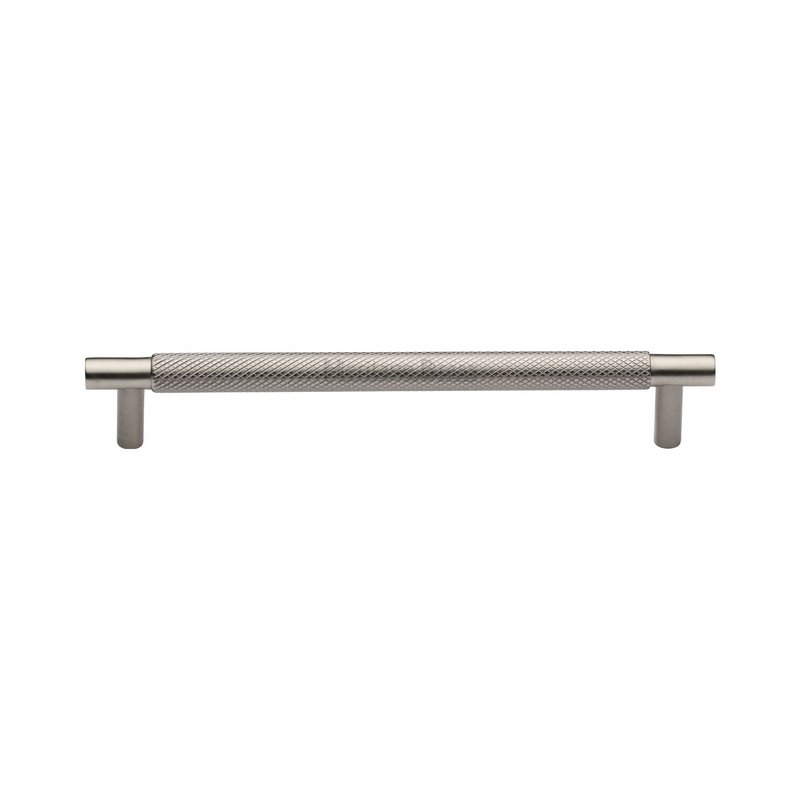 Partial Knurled Cabinet Pull Handle - V4461 160-SN