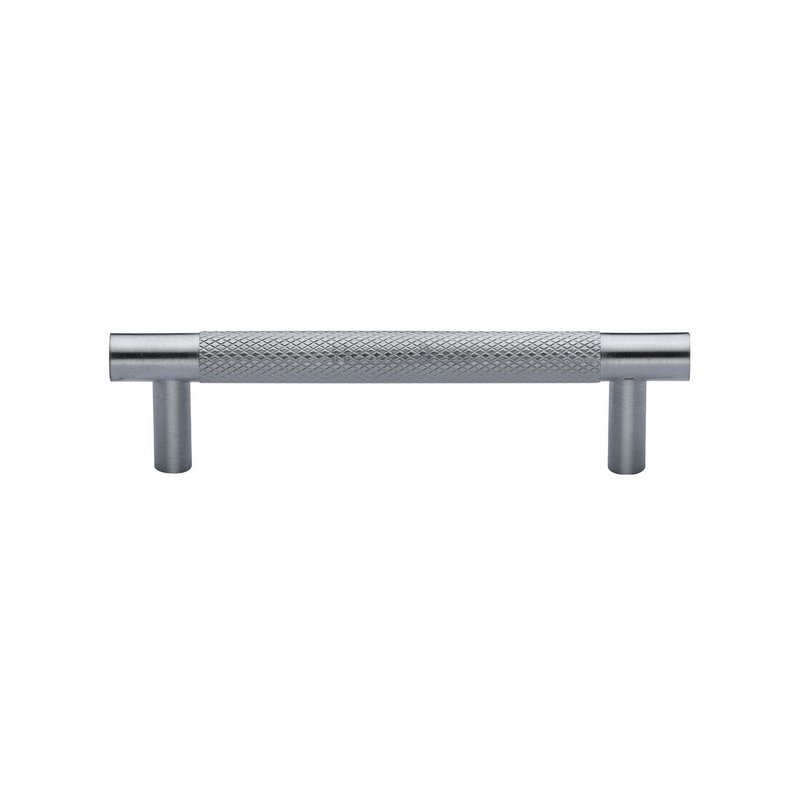 Partial Knurled Cabinet Pull Handle - V4461 96-SC